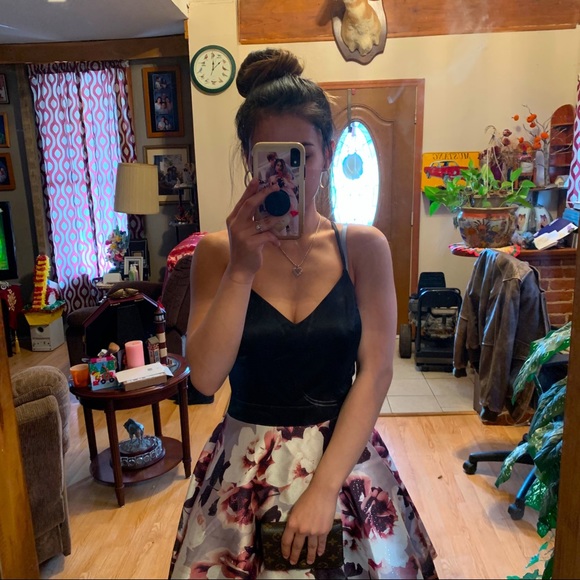 Flower homecoming / prom dress - Picture 2 of 3